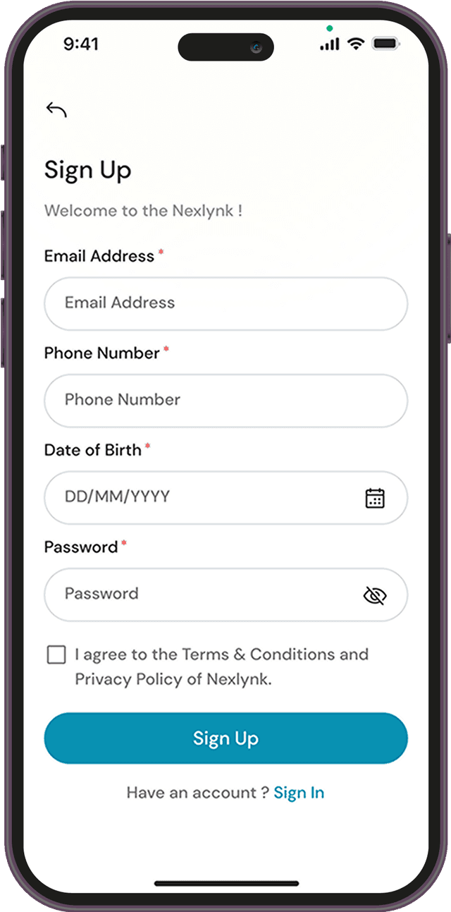 signup